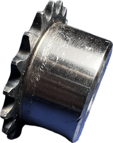 ANSI 25B19 X 1/2 Needle Bearing Idler Sprocket (Hardened Teeth) - Image 2