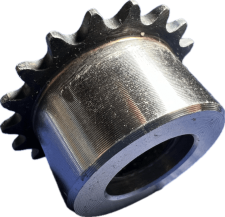 ANSI 25B19 X 1/2 Needle Bearing Idler Sprocket (Hardened Teeth) - Image 3