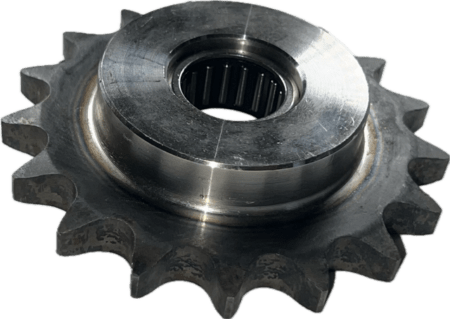 ANSI 60B17 X 1 Needle Bearing Idler Sprocket (Hardened Teeth) - Image 3