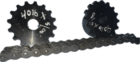 Double Roller Chain Coupler 40 Chain 5/8” Bore - Image 2