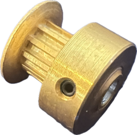 Metric Timing Pulley MXL 11 Tooth 3mm Finished Bore - Image 2