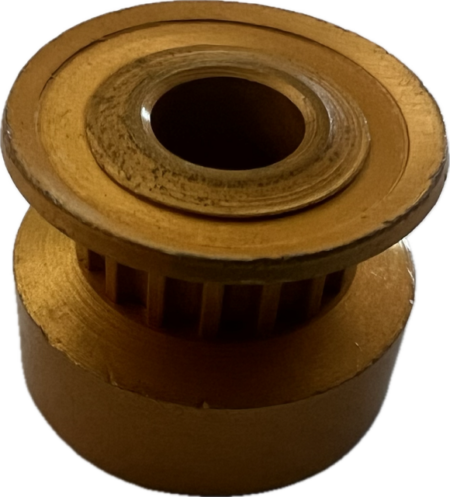 Metric Timing Pulley MXL 16 Tooth 5mm Finished Bore - Image 2