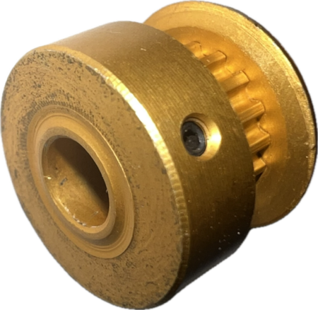 Metric Timing Pulley MXL 16 Tooth 5mm Finished Bore