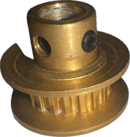 Metric Timing Pulley MXL 18 Tooth 5mm Finished Bore - Image 2