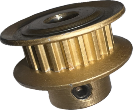 Metric Timing Pulley MXL 21 Tooth 5mm Finished Bore - Image 2