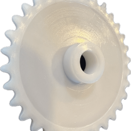 Poly/Plastic/Acetal 25 Chain 32 Tooth Plain Bore Sprocket