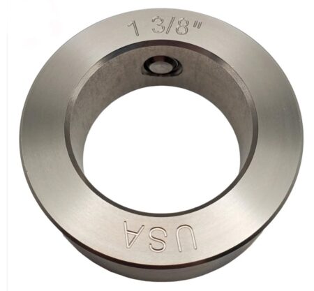 303 Stainless Steel Solid Set Collars, Shaft Collars W/1 Set Screw.  1-3/8" Round Bore.