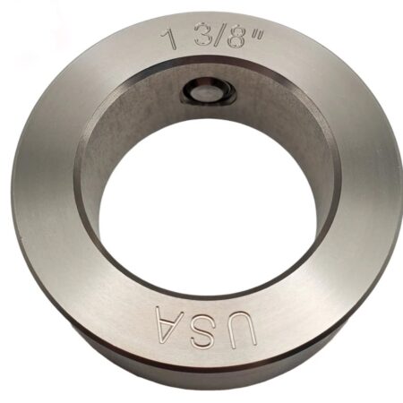 303 Stainless Steel Solid Set Collars, Shaft Collars W/1 Set Screw.  1-3/8" Round Bore.