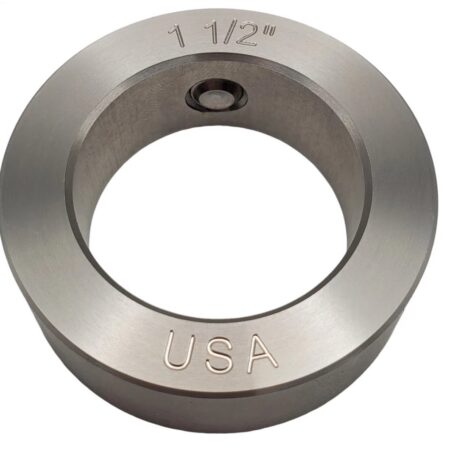 303 Stainless Steel Solid Set Collars, Shaft Collars W/1 Set Screw.  1-1/2" Round Bore.
