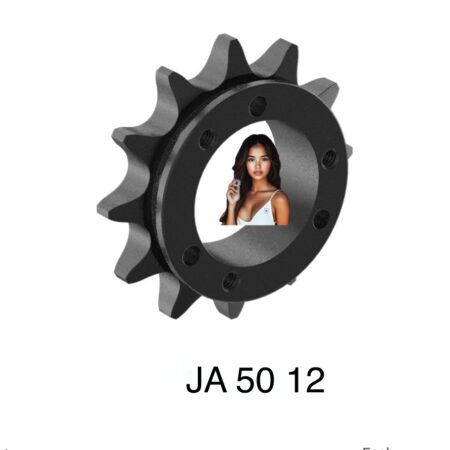 JA Bushing ANSI 50 Chain QUICK DISCONNECT (QD) 12 Tooth Sprocket.  Hardened Teeth